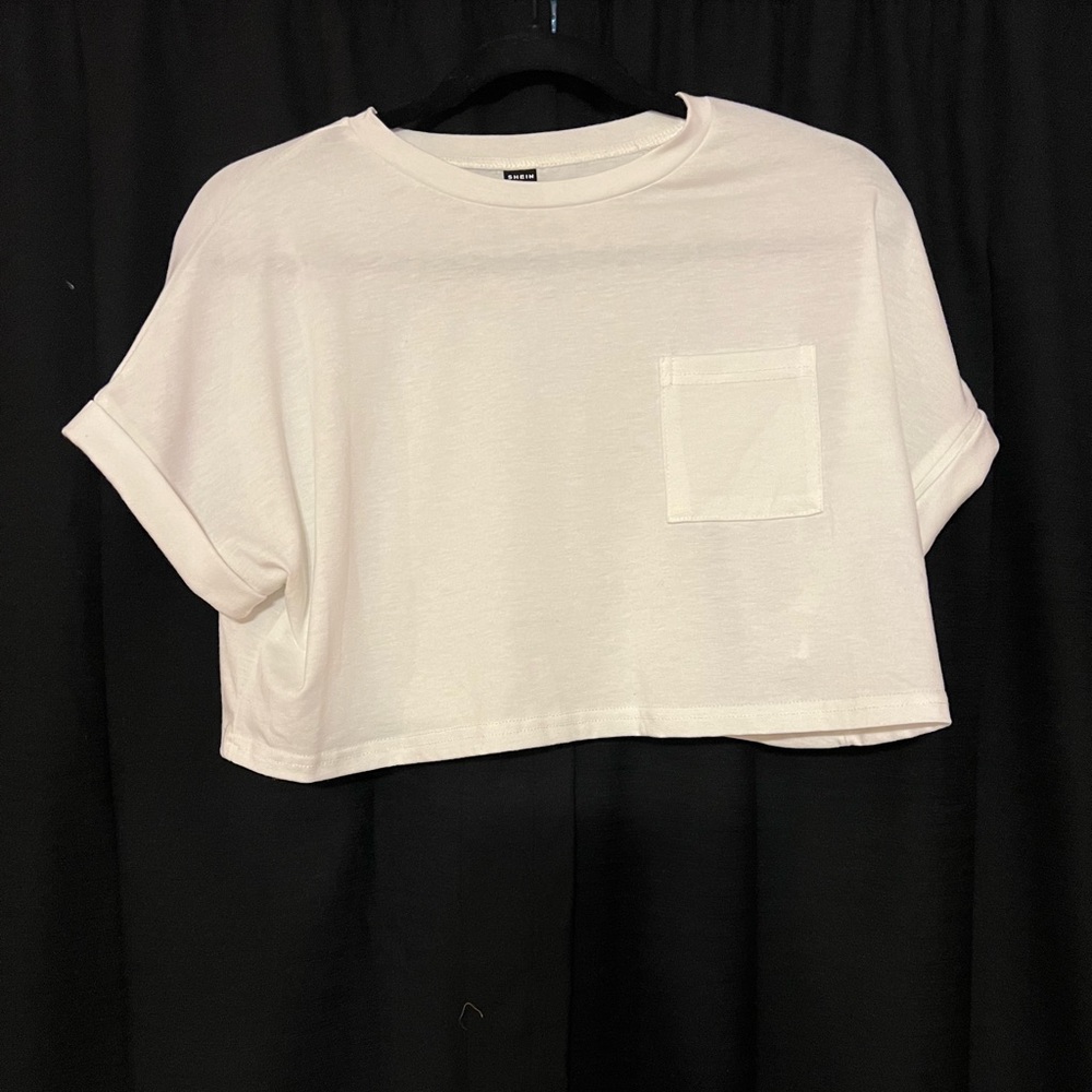 SHEIN white work top